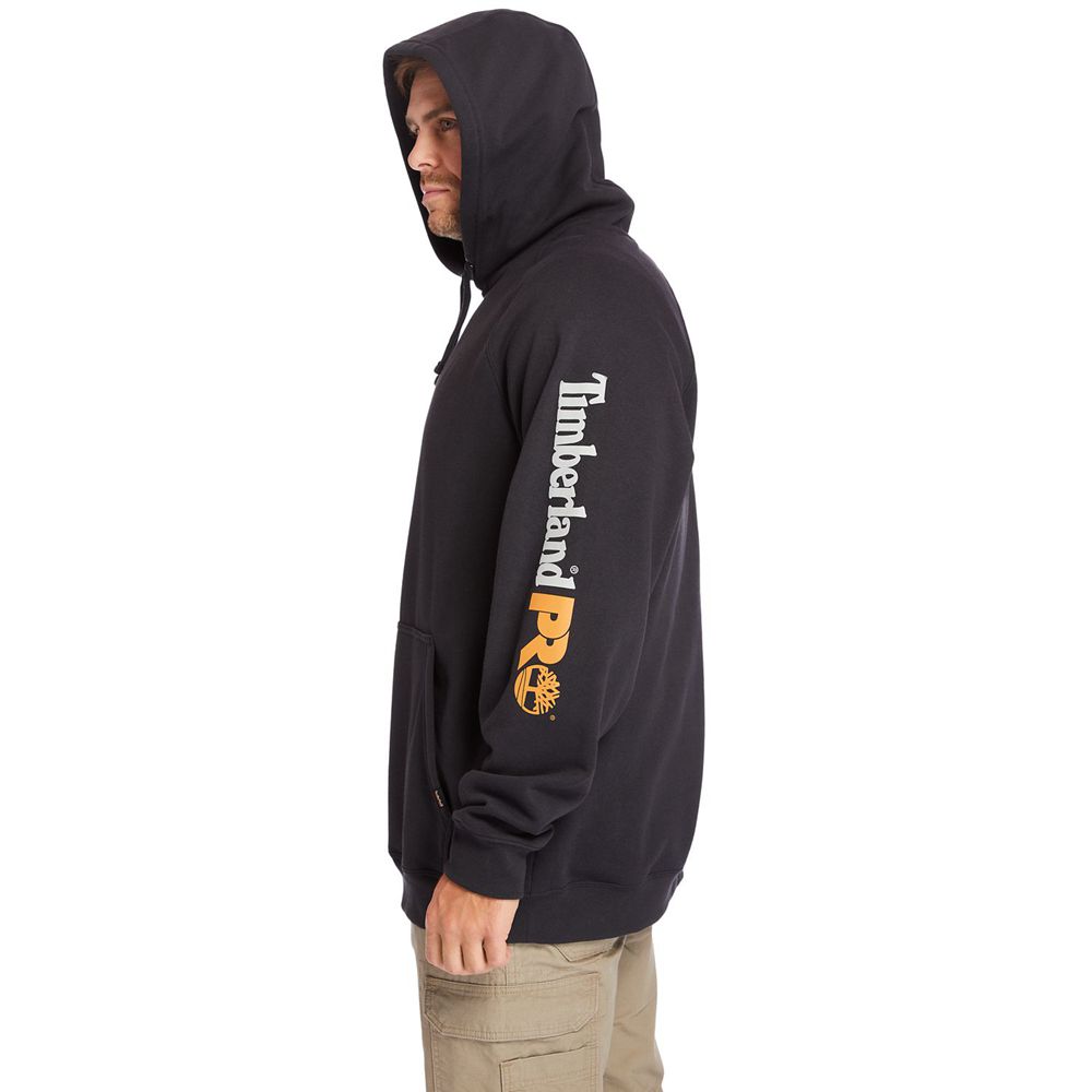 Hanorac Timberland Barbati Negrii - Pro® Big & Tall Hood Honcho Sport Hoodie - Romania - MFSCWO308